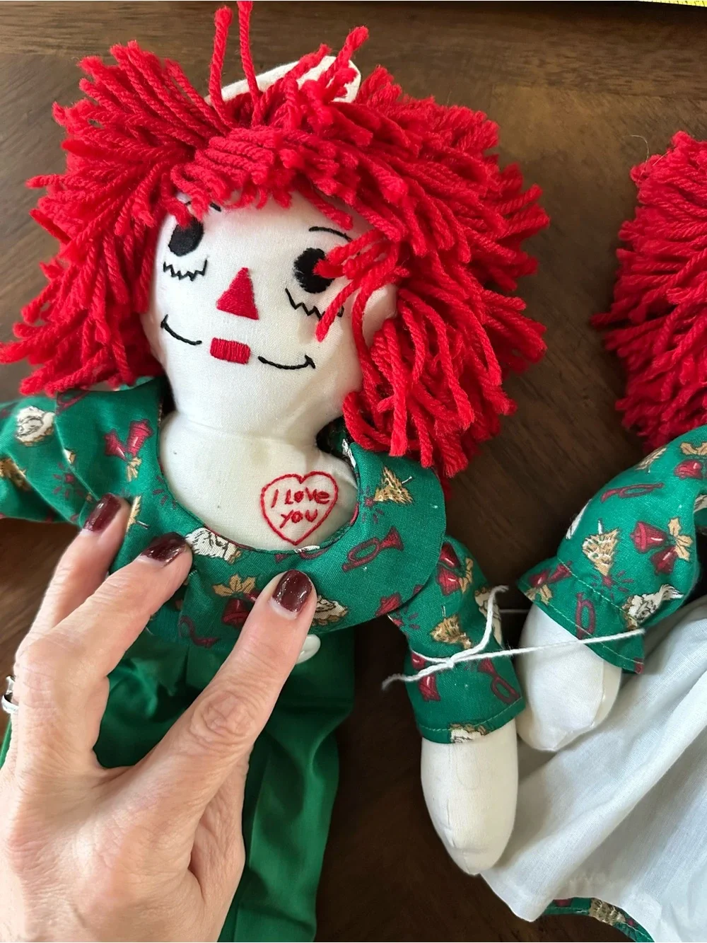 Vintage - Excellent Condition - Hasbro   Raggedy Ann & Andy Dolls